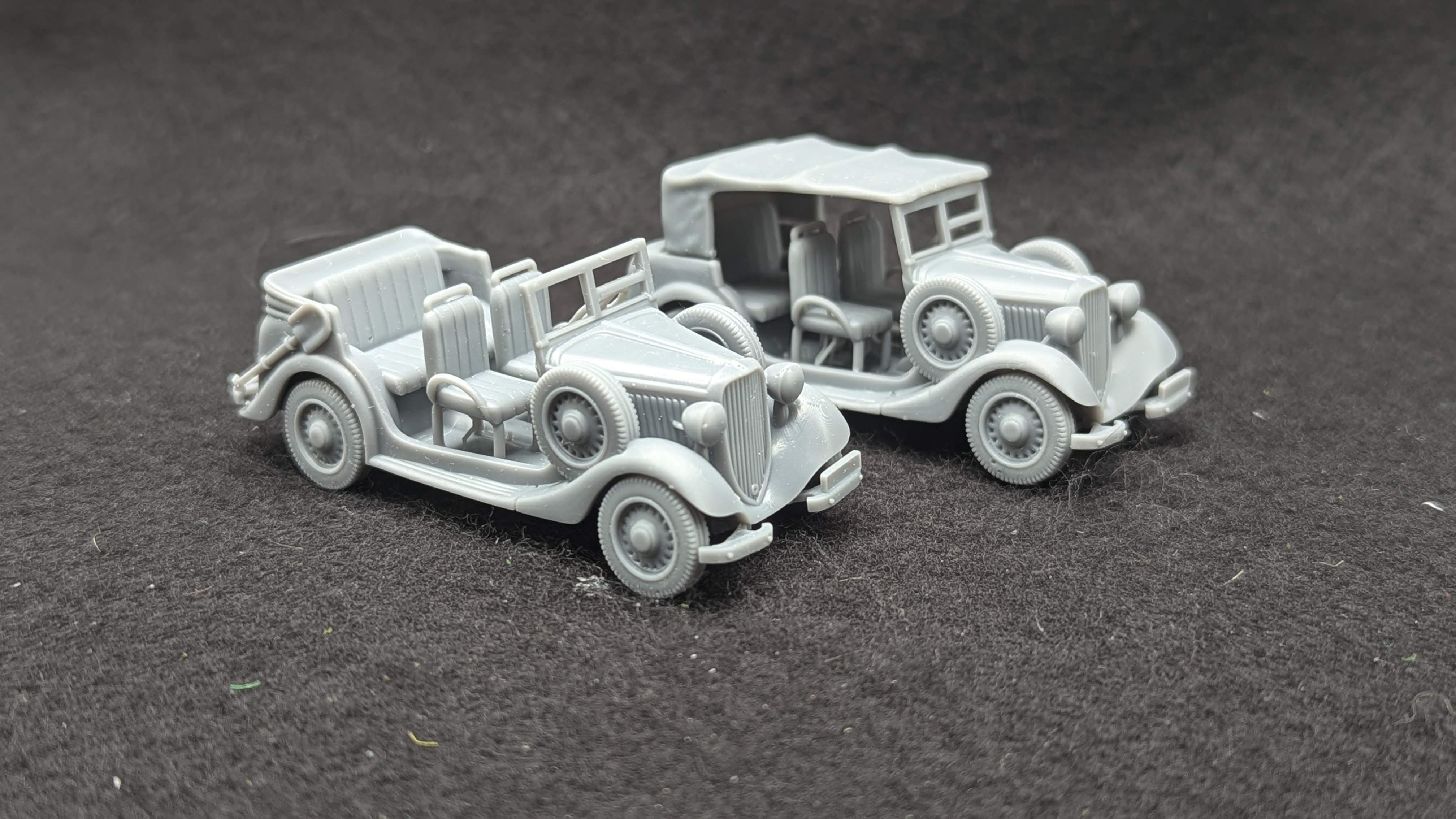 Fiat 508 III - Lazik Jeep (opened+closed) (Poland, WW2)